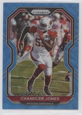 2020 Panini Prizm Blue Wave Prizm 156/199 Chandler Jones #269 ib6