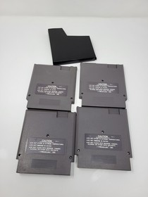 Lot of 4 Game Cartridges for the NES! Little Mermaid, Wheel Of Fortune, Top Gun