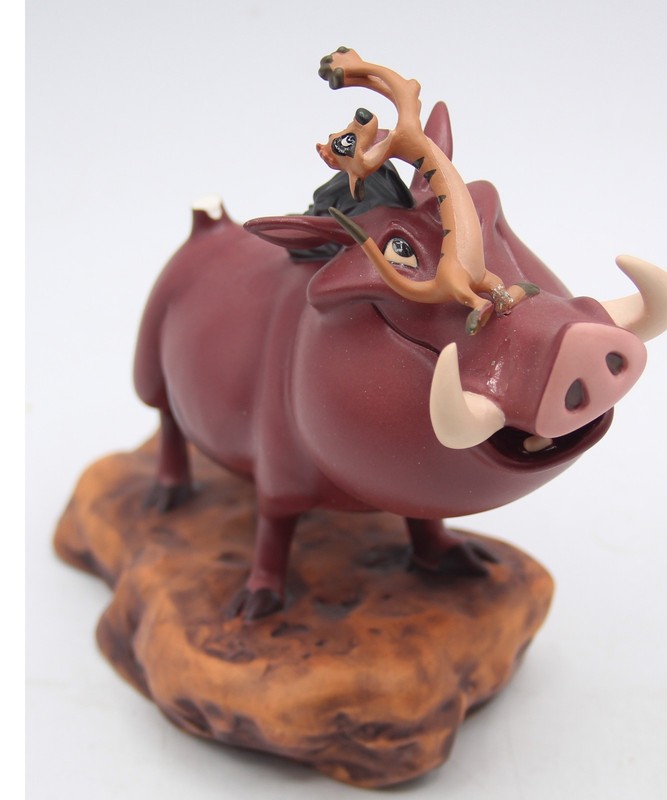 Walt Disney Classics Collection Pumbaa/Timon #11K 414160, Please Read