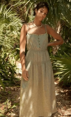 linen dress plus size australia White Linen Dress