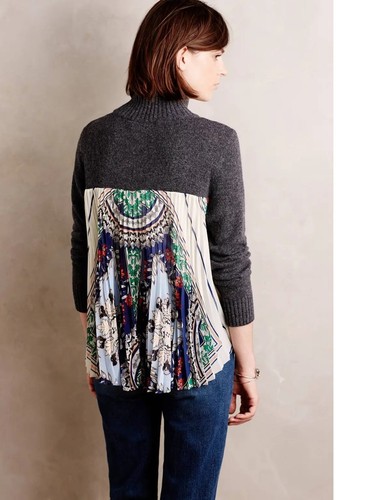 Anthropologie Moth Rona Turtleneck 