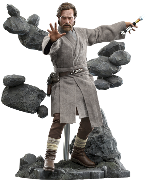 STAR WARS Ewan McGregor Obi-Wan Kenobi TV Action Figure DX26 Hot Toys Sideshow