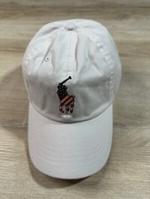 NWOT Polo Ralph Lauren Tan Baseball Cap Hat USA Pony Adjustable Strap