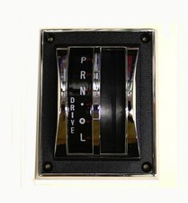 New 1965 - 1966 Ford Mustang Shift Cover Auto Transmission Chrome Bezel