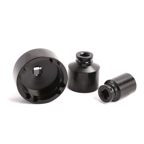Juego de 13 tuercas de bloqueo ranuradas de accionamiento de 1/2" con dientes internos tamaño 18 mm-80 mm - Imagen 5 de 5