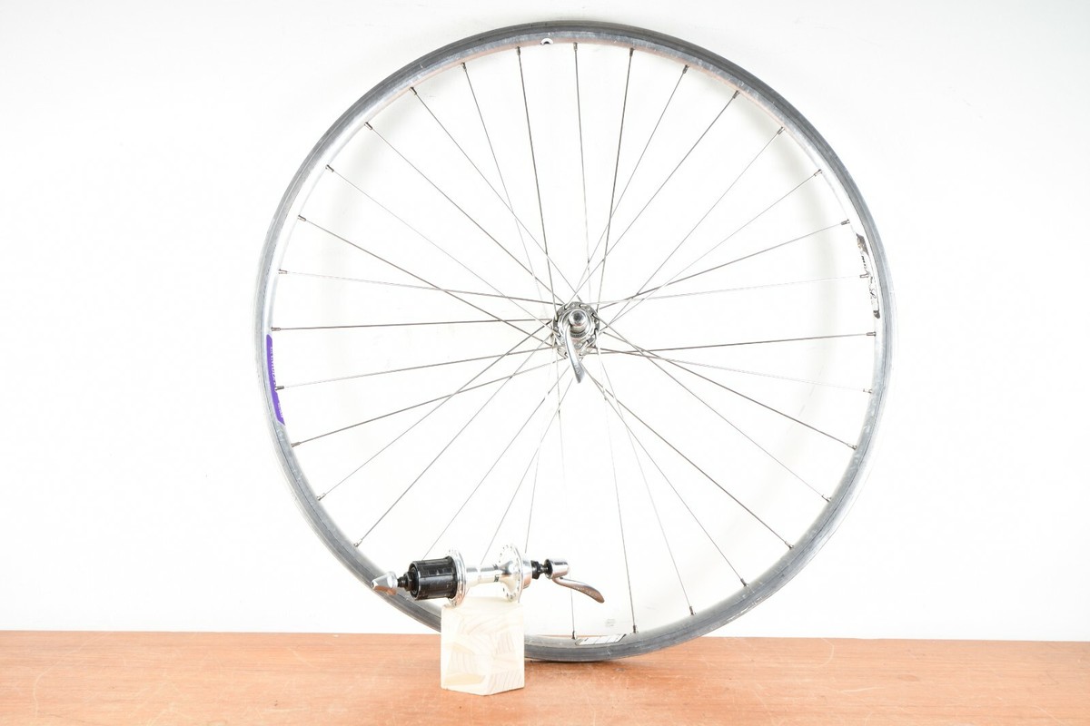 Campagnolo Lambda Strada 700c Clincher Shimano 600 Front Wheel 32H