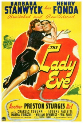 70284 The Lady Eve Barbara Stanwyck, Henry Fonda Wall 36x24 POSTER Print