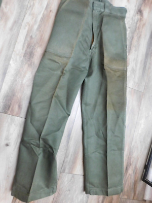 US ARMY VIETNAM ERA MENS UTILITY OG 107 PANTS SIZE 30 X 27.5