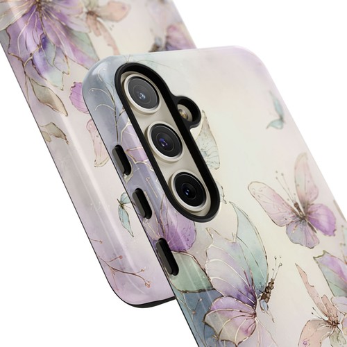 Spring Butterfly Phone Case, Elegant Nature-Inspired Design Cover | X53 - 第 196/272 張圖片