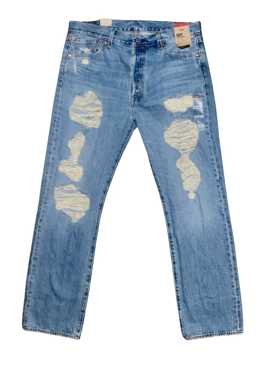Levi's 501 SHUTTLE MEDIUM WASH Men's 33x32 Original Fit Levi's 501 SHUTTLE MEDIUM WASH Men's 33x32 Original Fit