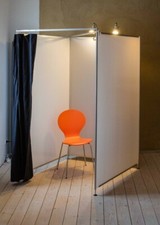 Mobile Umkleidekabine 105cm Seitenl&auml;nge