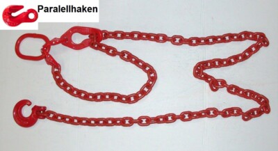 Forstkette L2,5m rund 8mm G8 mit Verkürzung Öse 110x60x13 Rückekette Forstkette L2,5m rund 8mm G8 mit Verkürzung Öse 110x60x13 Rückekette