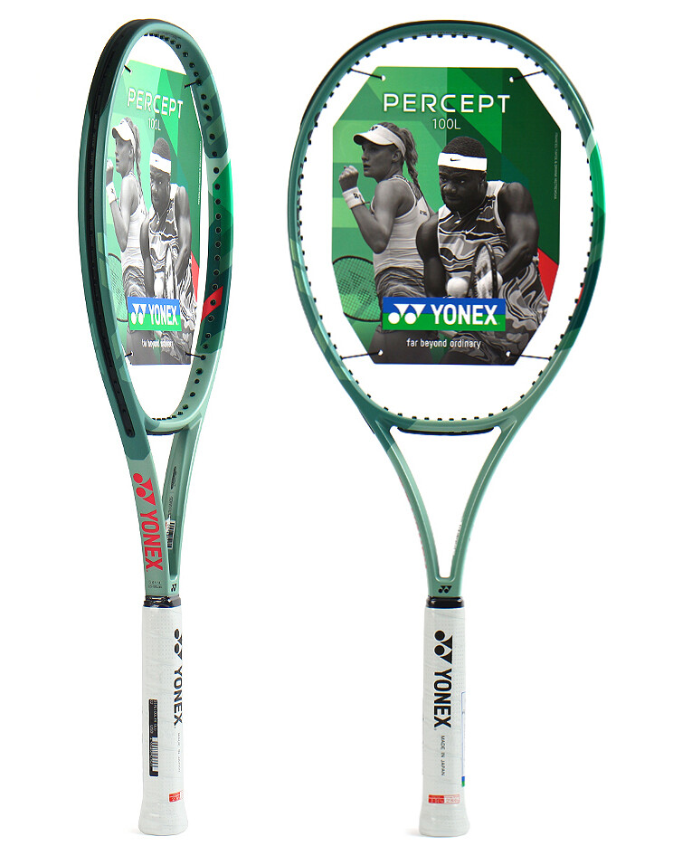 YONEX Percept 100L Tennis Racquet Racket Green 100sq 280g 16x19 G2 1 ...
