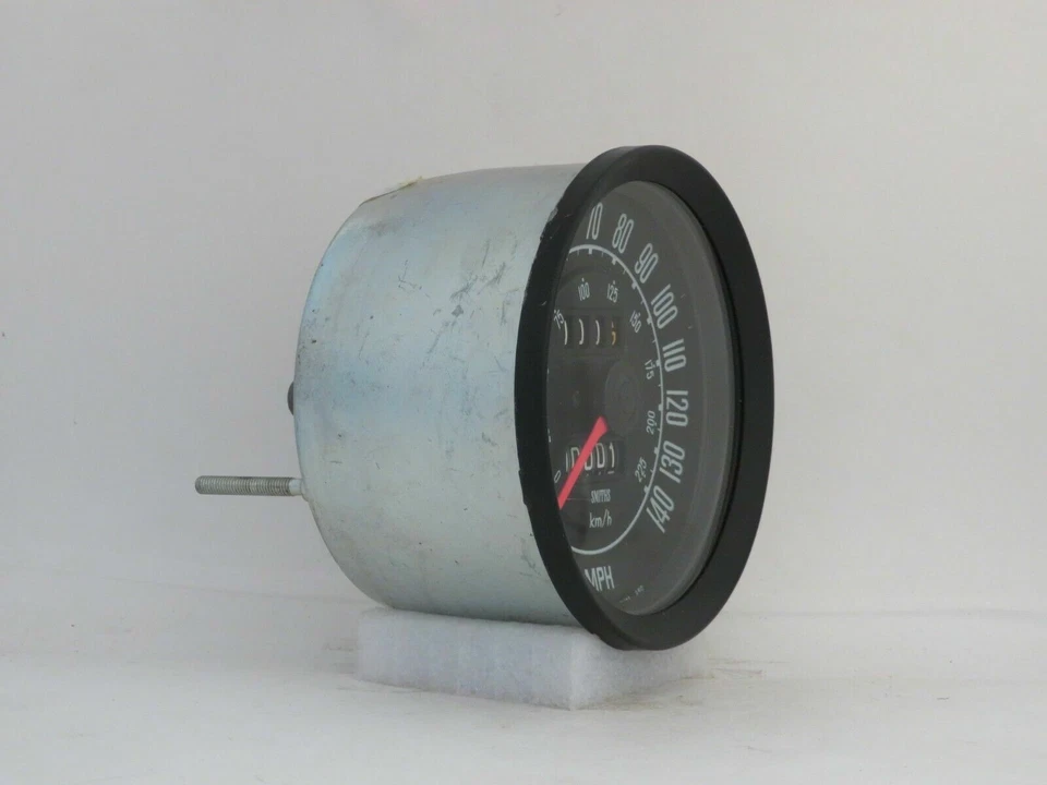 Velocímetro 140 MPH NOS marca Smiths se adapta a Lotus Elite SNT6201/32 Foto 2 de 4