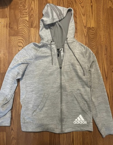 Adidas Grey Zip Up Jacket Womens Small 