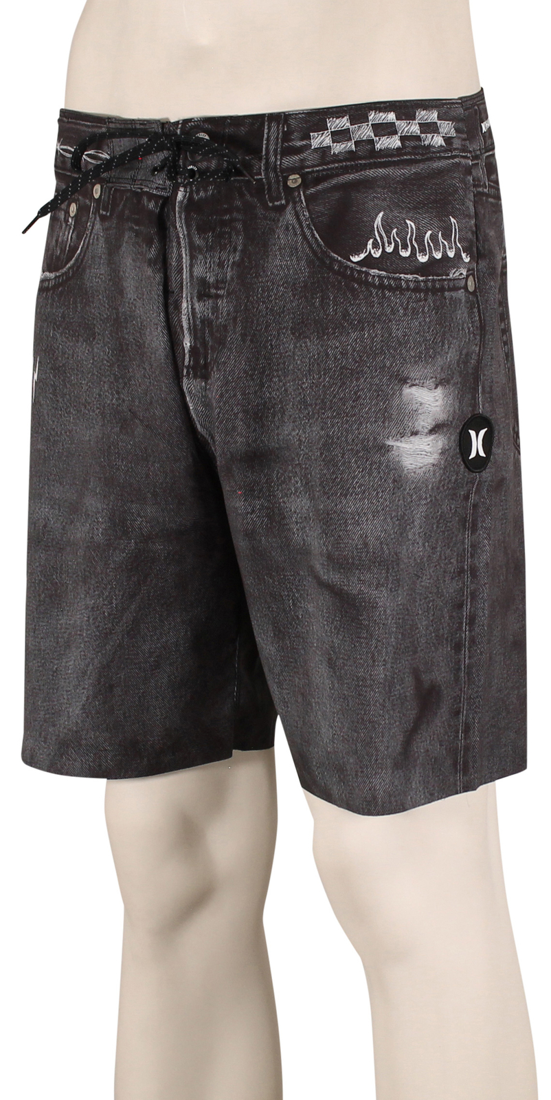 Джинсовые шорты Hurley Phantom Eco America Denim 18 - Черный деним - Новинка 13590₽