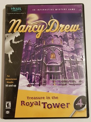 Cd-rom nancy drew treasure in the Royal tower (767861000449)