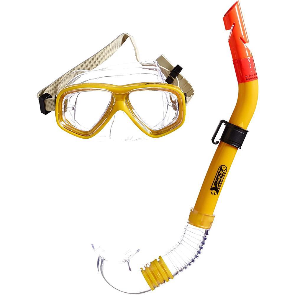 Лучший спортивный Таучсет Анаконда Гельб Таучербрилле Шнорхель для юных рыбаков