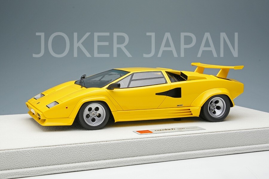 1/18 アイドロン ランボルギーニ カウンタック LP5000 QV1988 Make Up EIDOLON 1/18 Lamborghini Countach LP5000 QV 1988 Yellow