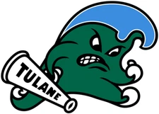 Tulane Green Wave Logo - Die Cut Laminated Vinyl Sticker/Decal