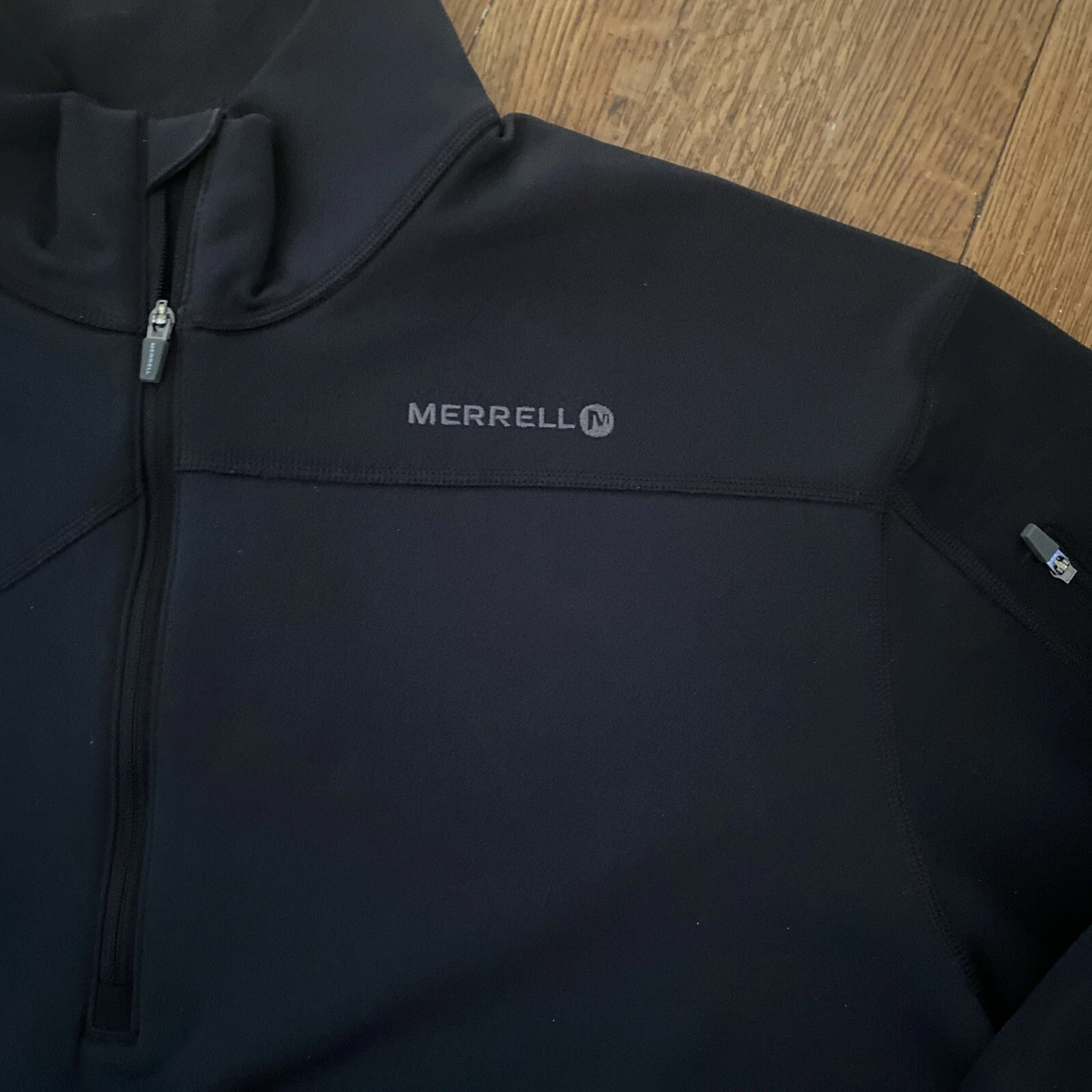merrell select wick activewear thumb slit sleeve jacket