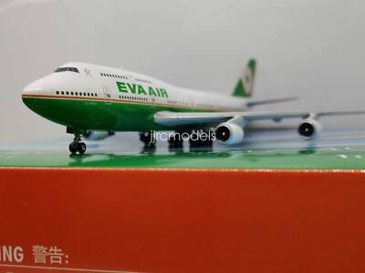 JC Wings Eva Air Boeing 747-400 B-16411 1:200 Aircraft Model