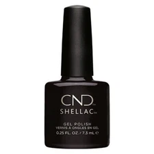 CND Shellac UV Gel Polish 0.25 oz  Black pool