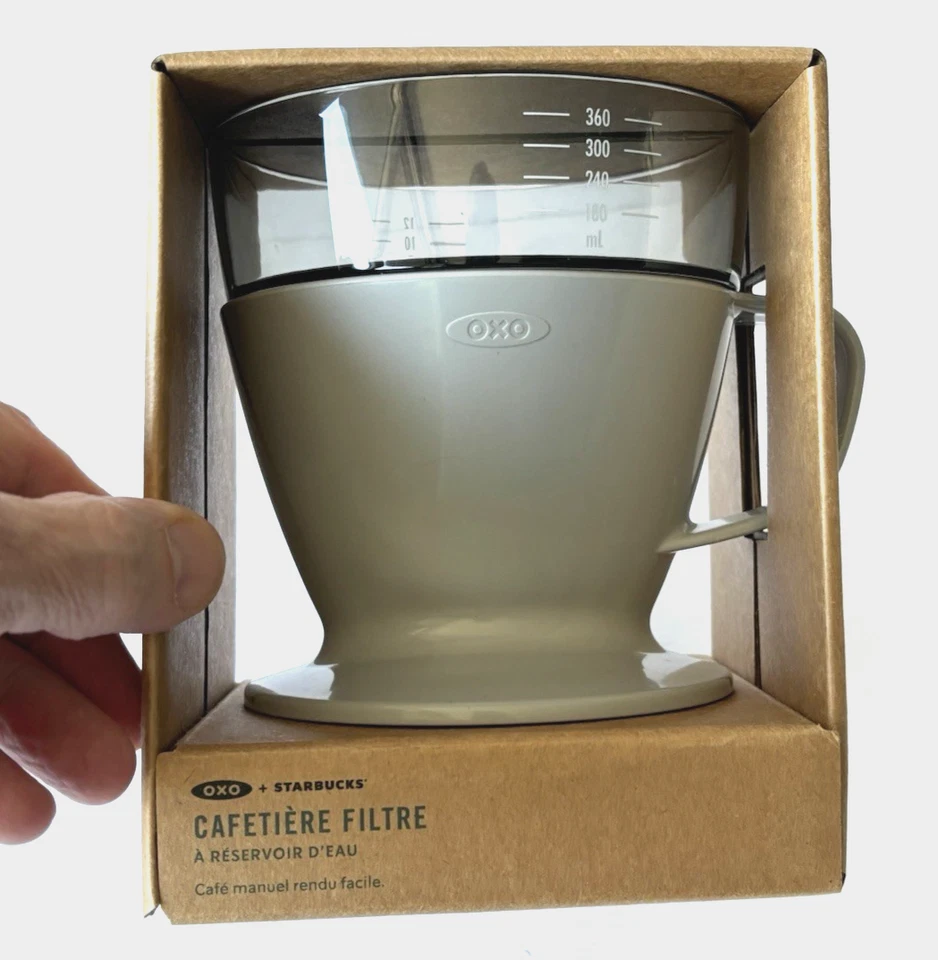 CAFETERA STARBUCKS OXO con tanque de agua NUEVA EN CAJA + 10 filtros Foto 4 de 4