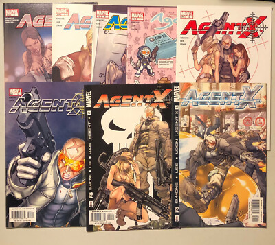 DEADPOOL AGENT X 1-8 HIGH GRADE 2002 FULL RUN SERIES LOT 2 3 4 5 6 7