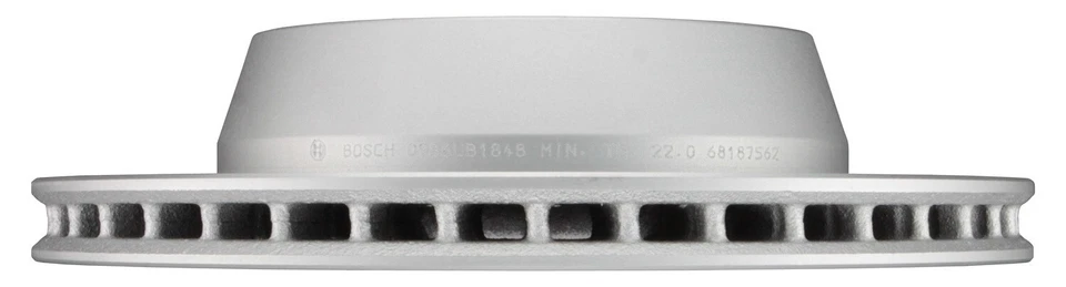 Rotor de freno de disco trasero QuietCast Bosch 2006-2012 2007 2008 Foto 4 de 4