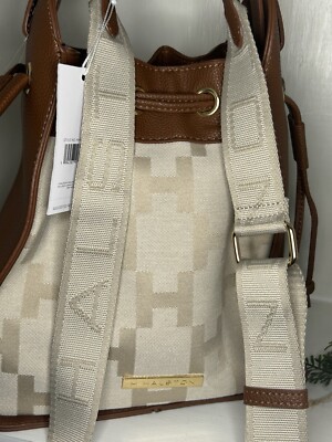 Halston Tan Bag backpack crossbody/bucket Bag