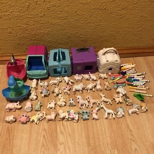 Lot Of Crayola Scribble Scrubbie Pets Grooming Truck Vet Bath & More