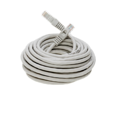 CAT6 Ethernet Patch Cord RJ-45 LAN Network Cord Gray 25FT- 200FT Multi-Pack LOT