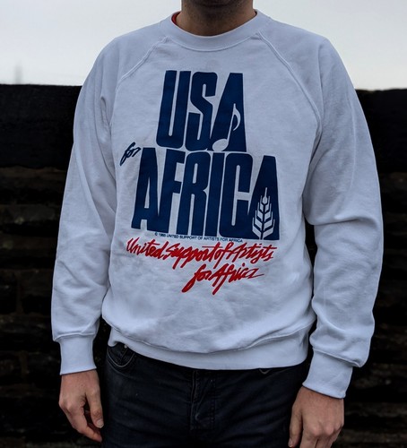 USA For Africa Jumper! We Are The World Kenny Rogers Michael Jackson, Diana Ross - Bild 3 von 7