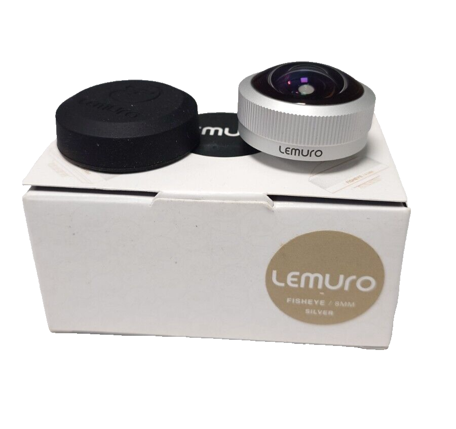 Fisheye Lemuro Camera Lemuro 8mm Fisheye Lens Clip Phone