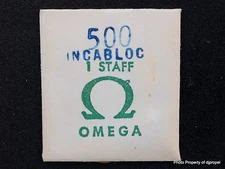 Vintage Original Omega Balance Staff Part #1321 for Omega Cal.500!