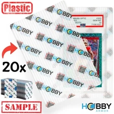 Hobby Armor Sample Pack - Plastic Graded Card Shipping Supplies - 4x6 - 20 Pack