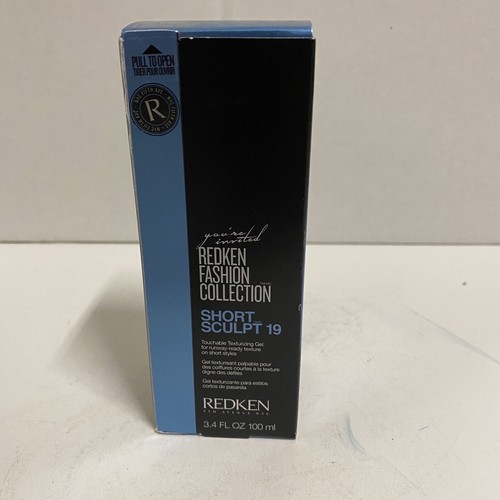 Redken Short Sculpt 19 Touchable Texturizing Gel RARE - Picture 3 of 5