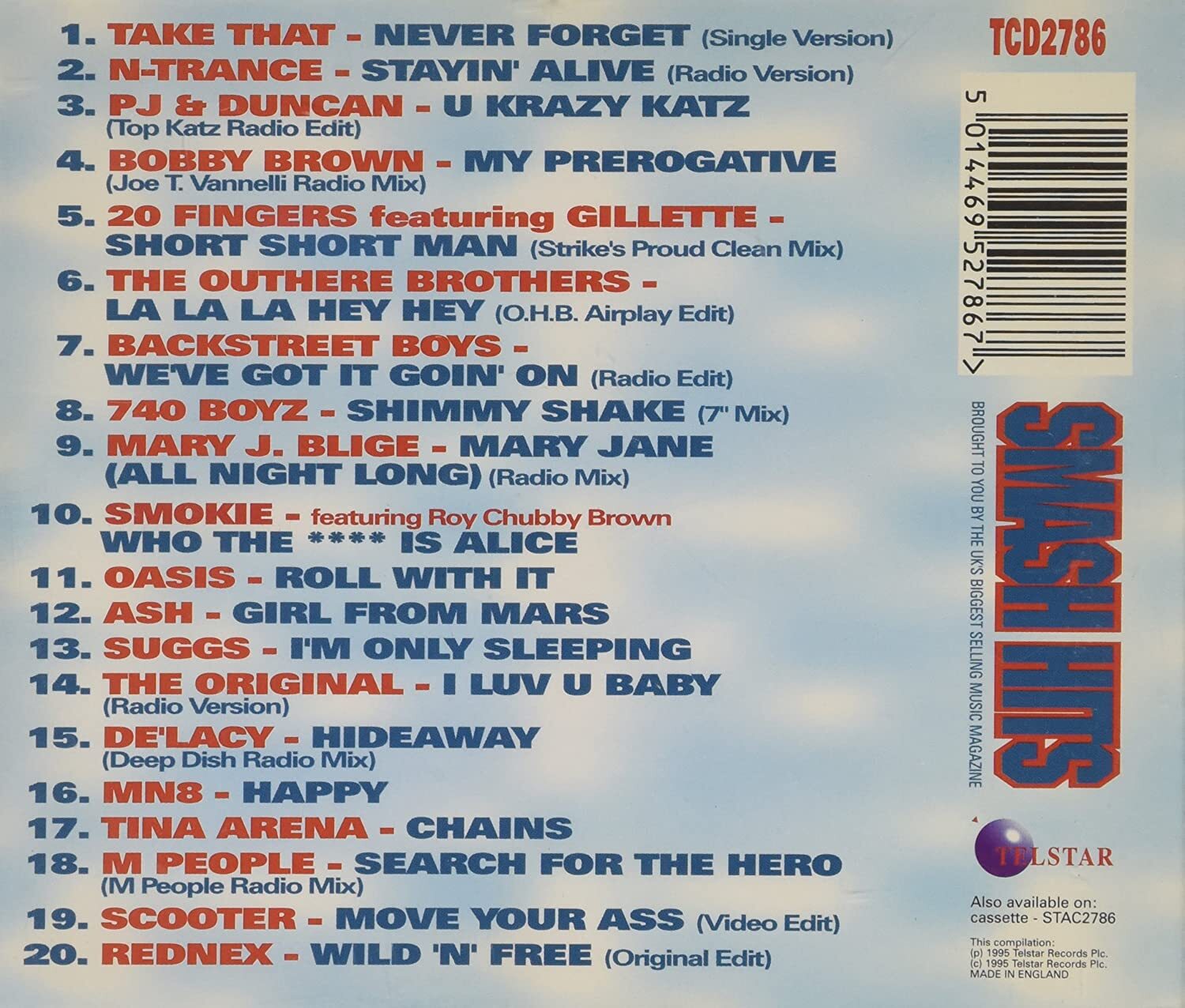 various-smash-hits-95-vol-3-cd-5014469527867-ebay