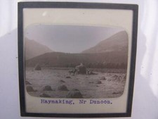 Magic Lantern Slide Glass Haymaking near Dunoon  (fileBR)