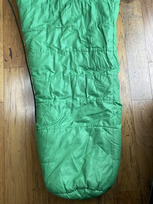 Vintage North Face Brown Label Sleeping Bag Green 82' Mummy Camp