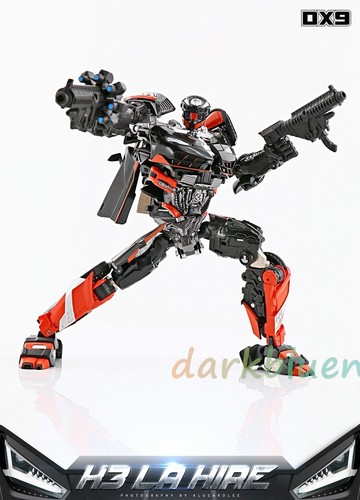 New DX9 Transform Toys K3 LA HIRE MP Scale Unique Toys Hot Rod UT Figure 18.5cm - Picture 6 of 17