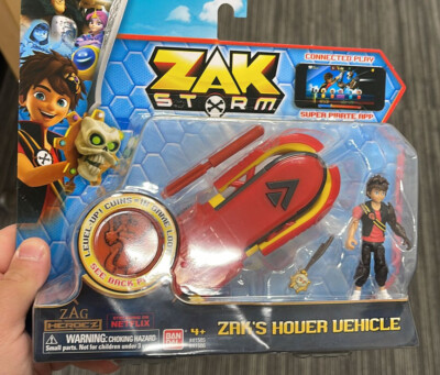 Netflix Zak Storm Super Pirate Zak's Hover Vehicle W/Treasure Coin ~ 3400 Pieces