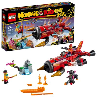 LEGO 80019 Red Son's Inferno Jet 2021 Monkie Kid New in box