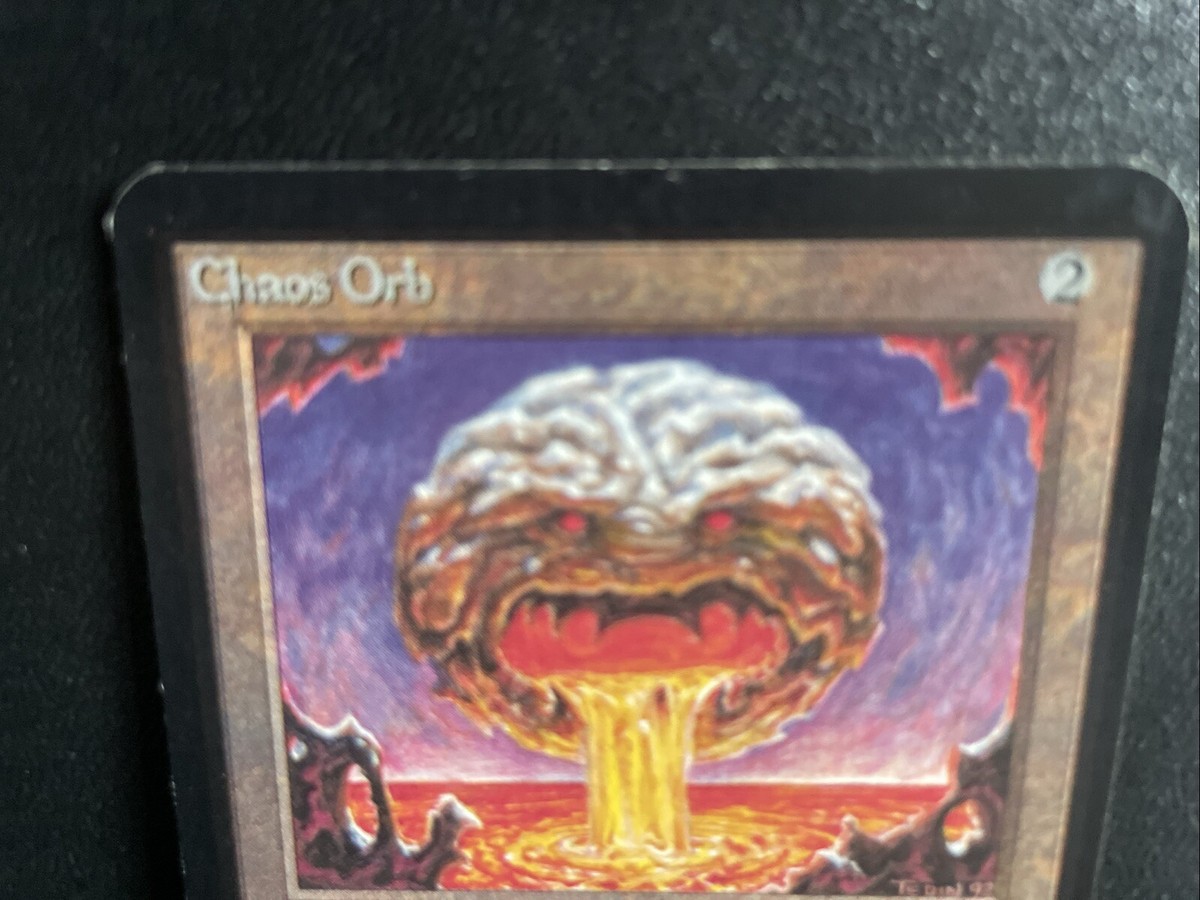 マジック：ザ・ギャザリング - MTG 2ED アンリミテッド Chaos Orb Chaos Orb Unlimited Edition Regular for sale online | eBay