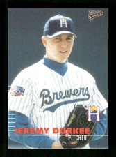 2000 Multi-ad Helena Brewers 12 Jeremy Durkee ssp BXCP29