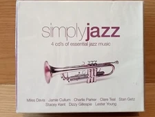 SIMPLY JAZZ, 4 CDs, 58 Tracks Of Essential Jazz Music, & Sealed, Artists Suc