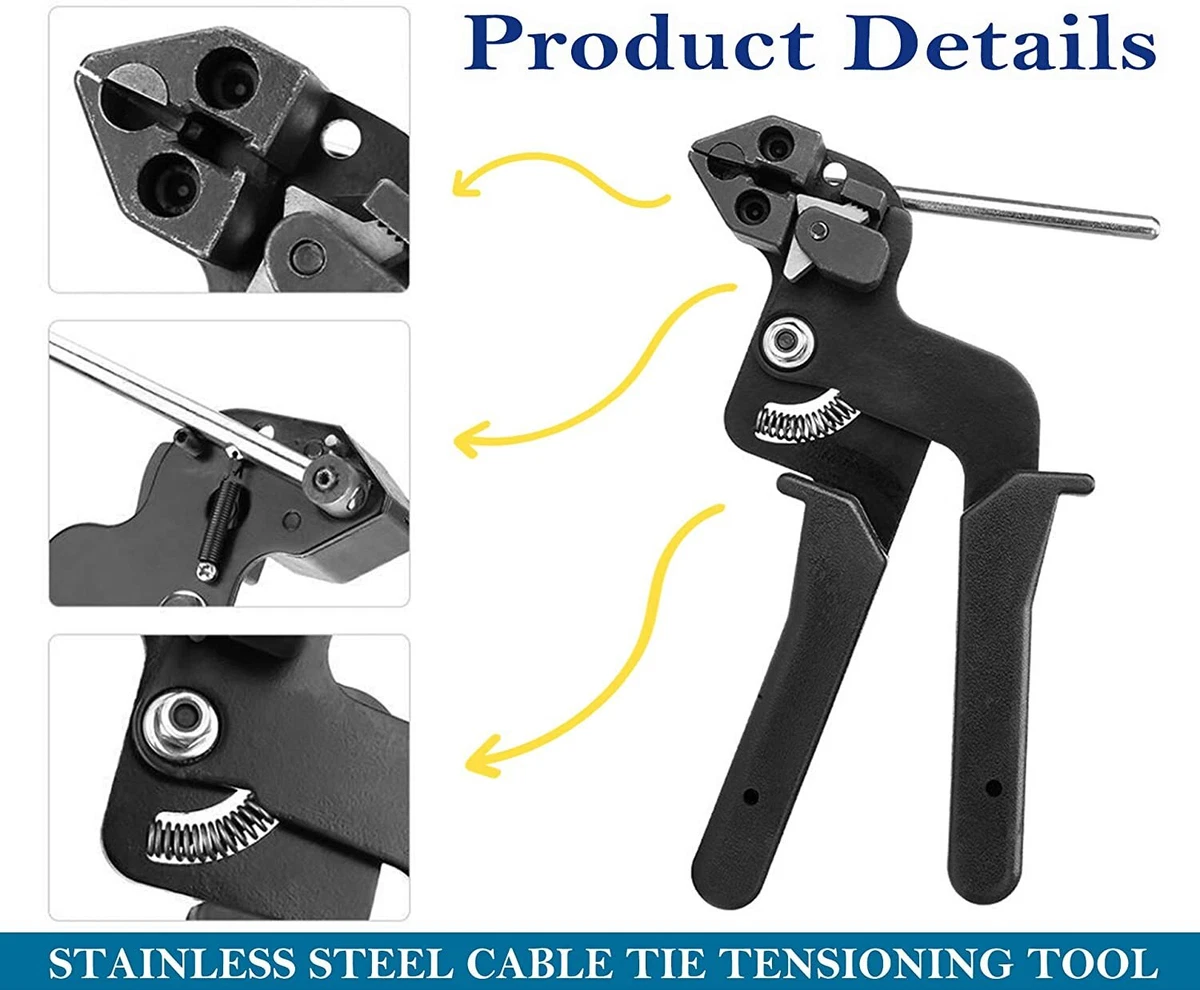 Cable tie 2024 tensioner and cutter