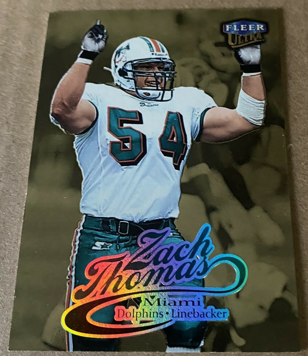 TMF カードオルゴール ZACH THOMAS 1999 ULTRA GOLD MEDALLION Card #194G NM-MT Condition