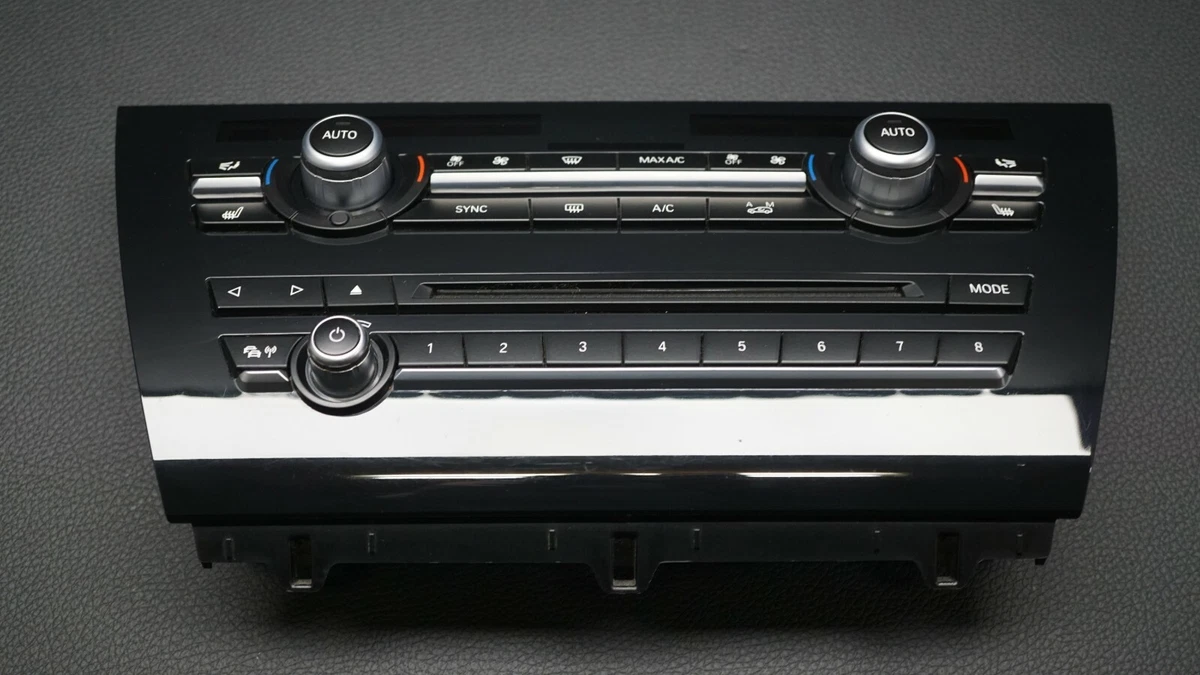 OEM BMW X5 X6 F15 F16 F85 F86 2013-2018 CLIMATE A/C CONTROL RADIO